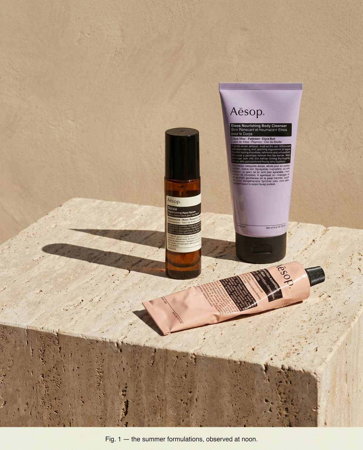 The product-faithful hero I delivered for Aesop