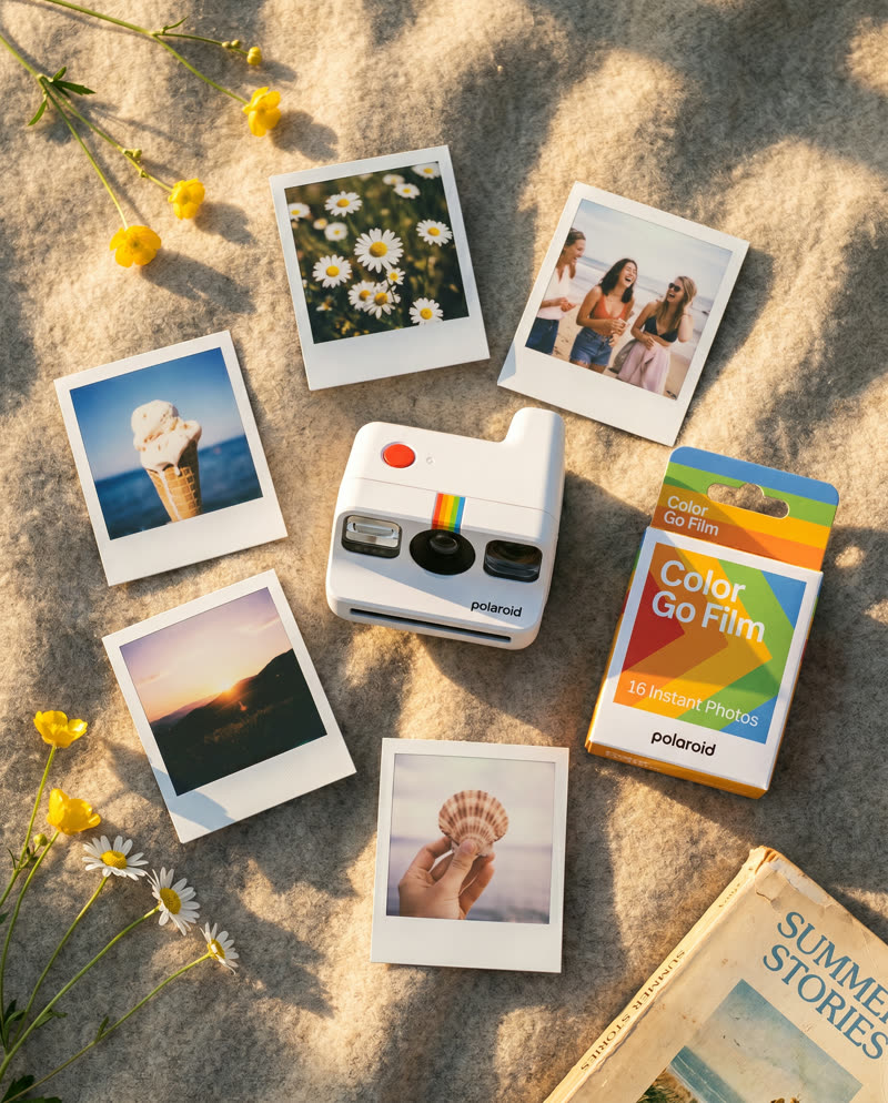 Post 3 of the grid I delivered for Polaroid