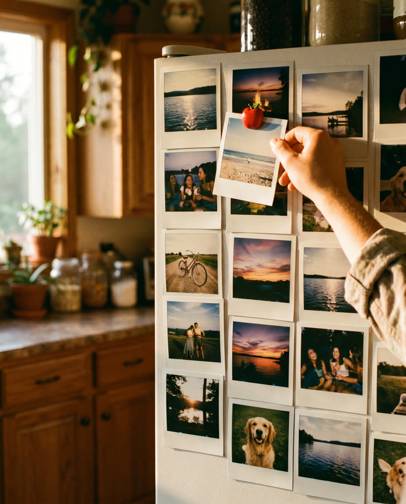 Post 4 of the grid I delivered for Polaroid
